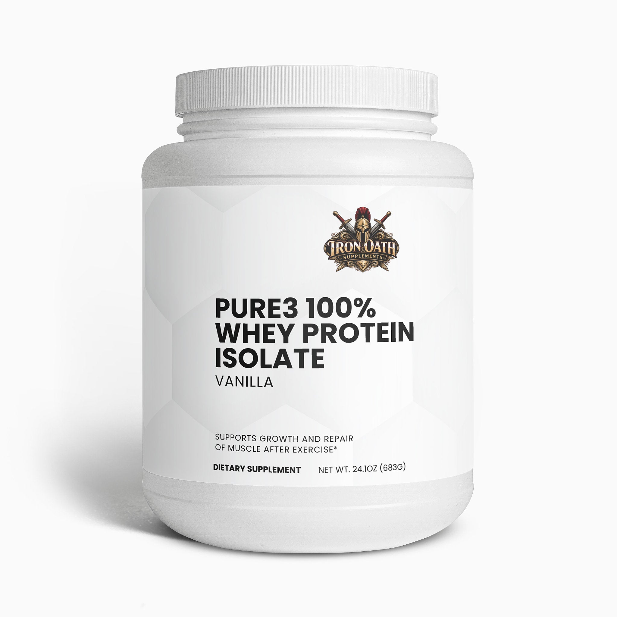 Pure3 100% Whey Protein Isolate (Vanilla)